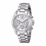 Michael Kors Bradshaw  Chronograph Silver Dial Silver Steel Strap Watch for Women - MK6174