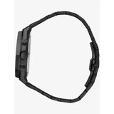 Maserati Stile Chronograph Black Dial Black Steel Strap Watch For Men - R8873642005