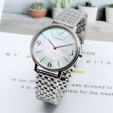 Emporio Armani Kappa Mother of Pearl Dial Silver Steel Watch For Women - AR2507