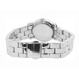Marc Jacobs Amy Red Dial Silver Steel Strap Watch for Women - MBM3335