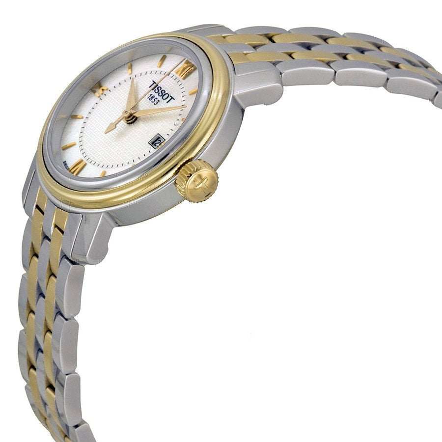 Tissot T Classic Bridgeport Lady White Mother of Pearl Dial Watch For Women - T097.010.22.118.00