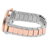 Maserati SFIDA Chronograph Black Dial Two Tone Steel Strap Watch For Men - R8873640009