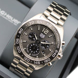 Tag Heuer Formula 1 Anthracite Dial Silver Steel Strap Watch for Men - CAZ1011.BA0842