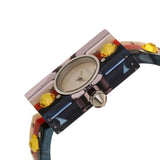 Gucci Web Pink Mother of Pearl Dial Watch For Women - YA143524