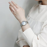 Tag Heuer Link Quartz Diamonds Blue Mother of Pearl Dial Silver Steel Strap Watch for Women - WBC1313.BA0600