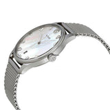Gucci G-Timeless Mother of Pearl Dial Silver Mesh Bracelet Watch For Women - YA1264040