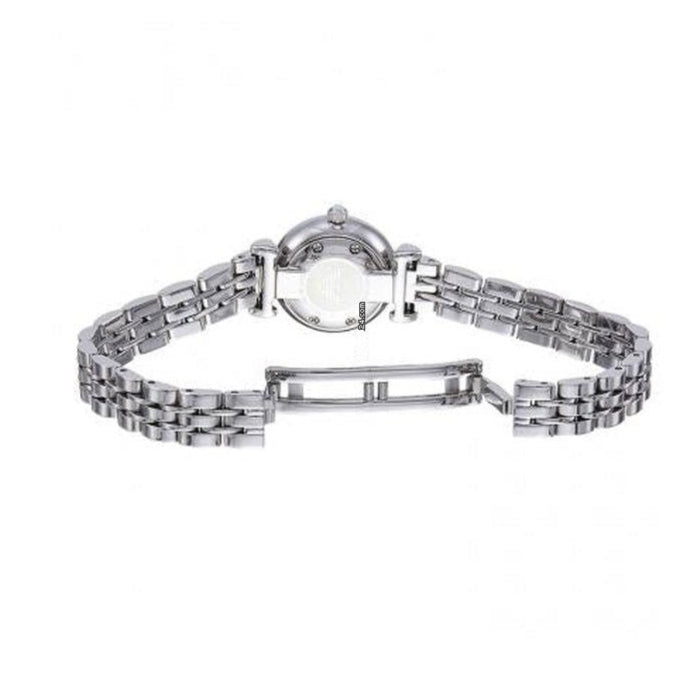 Emporio Armani Gianni Blue Dial Silver Steel Strap Watch For Women - AR1961