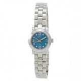Marc Jacobs Amy Blue Dial Silver Steel Strap Watch for Women - MBM3274