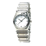 Marc Jacobs White Dial Silver Steel Strap Watch for Women - MBM3052