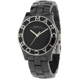 Marc Jacobs Black Dial Black Ceramic Strap Watch for Women - MBM9501