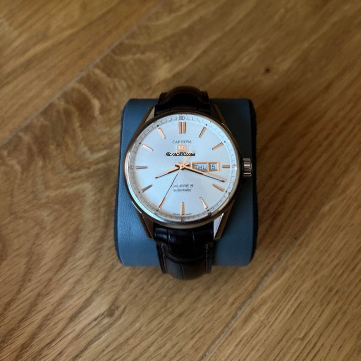 Tag Heuer Carrera White Dial Watch for Men - WAR201D.FC6291