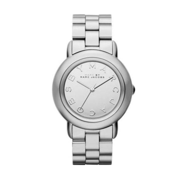 Marc Jacobs Marci Silver Dial Silver Steel Strap Watch for Women - MBM3097