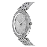 Michael Kors Darci Silver Dial Silver Steel Strap Watch for Women - MK3437