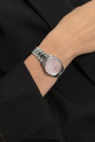Gucci G Timeless Diamonds Mother of Pearl Pink Dial Silver Steel Strap Watch for Women - YA1265062