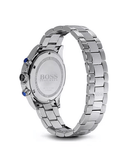 Hugo Boss Ikon White Dial Silver Steel Strap Watch for Men - 1512964