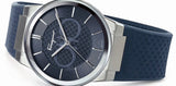 Salvatore Ferragamo Sapphire Blue Dial Blue Rubber Strap Watch for Men - SFHP00120