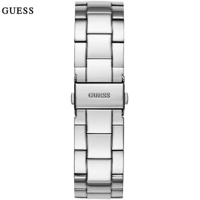 Guess G-Twist Silver Dial Silver Steel Strap Watch for Women - W1082L1