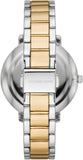 Michael Kors Pyper Three Hand White Dial Two Tone Steel Strap Watch For Women - MK4595