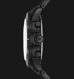 Michael Kors Cunningham Chronograph Black Dial Black Steel Strap Watch For Men - MK8965