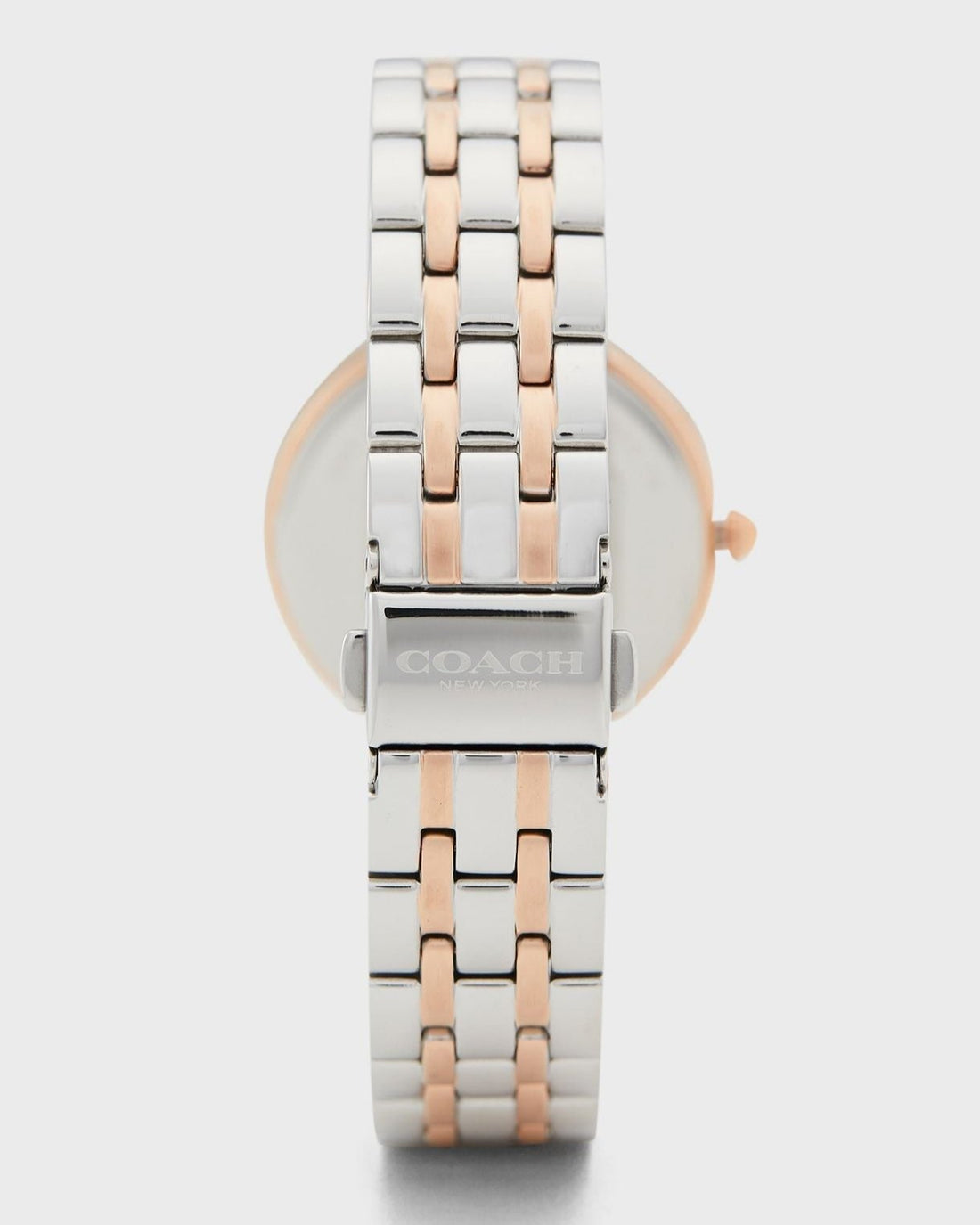 Coach Park Silver Dial Two Tone Steel Strap Watch for Women - 14503644