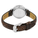 Daniel Wellington Classic Petite Bristol Black Dial Brown Leather Strap Watch For Women - DW00100233