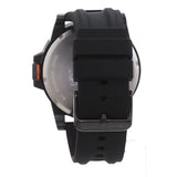 Hugo Boss Orange Detroit Analog Black Dial Black Silicone Strap Watch For Men - 1550011