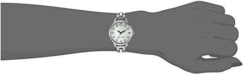 Marc Jacobs Betty Mother of Pearl White Dial Silver Steel Strap Watch for Women - MJ3510