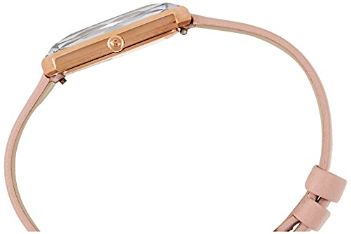 Swarovski Uptown Pink Dial Pink Leather Strap Watch for Women - 5547719