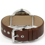 Marc Jacobs Amy Brown Dial Brown Leather Strap Watch for Women - MBM1139