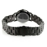 Marc Jacobs Baker Black Dial Black Steel Strap Watch for Women - MBM3425