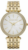 Michael Kors Darci Mother of Pearl Dial Gold Steel Strap Watch for Women - MK3219
