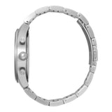 Hugo Boss Pioneer Black Dial Silver Steel Strap Watch for Men - 1513712