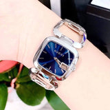 Gucci G Gucci Blue Dial Silver Steel Strap Watch For Women - YA125508