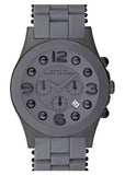 Marc Jacobs Pelly Grey Dial Grey Silicone Strap Watch for Women - MBM2566