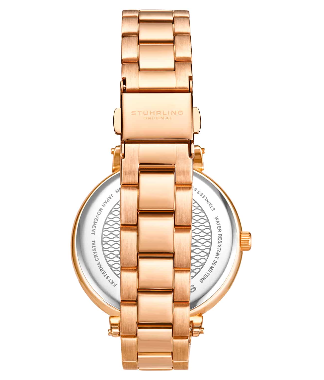 Michael Kors Charley Three-Hand Analog Rose Gold Dial Rose Gold Steel Strap Watch for Women - MK4400