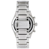 Hugo Boss Grand Prix Black Dial Silver Steel Strap Watch for Men - 1513477