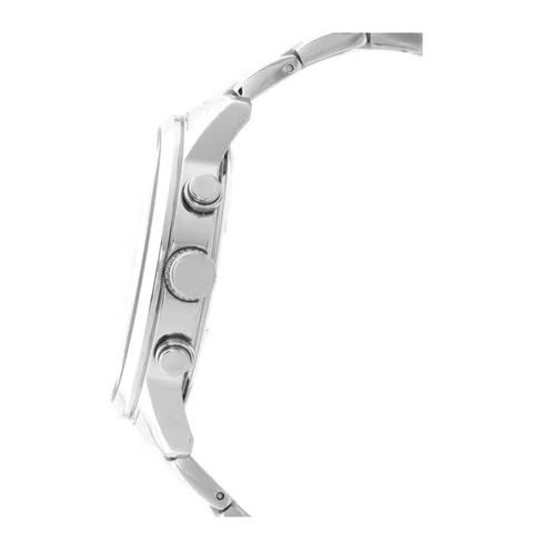 Guess Horizon Chronograph Quartz Blue Dial Silver Steel Strap Watch for Men - W0379G3