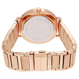 Michael Kors Portia Rose Gold Dial Rose Gold Steel Strap Watch for Women - MK3640