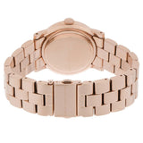 Marc Jacobs Amy Glitz Brown Dial Rose Gold Steel Strap Watch for Women - MBM3221