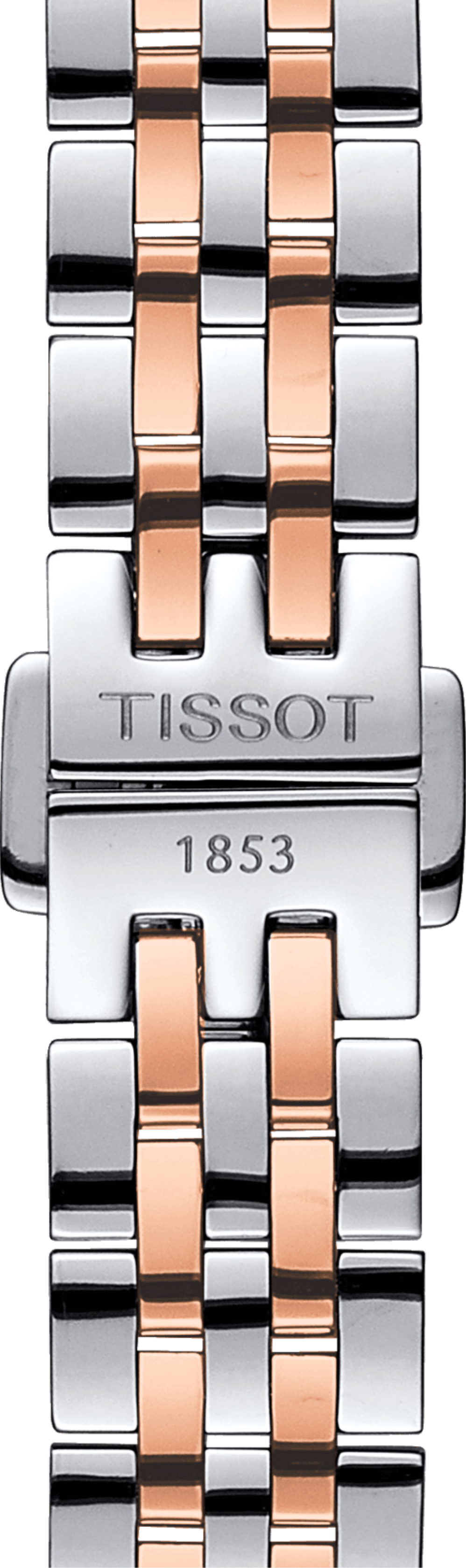 Tissot Le Locle Automatic Lady Silver Dial Two Tone Steel Strap Watch For Women - T41.2.183.16