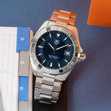 Tag Heuer Aquaracer Blue Dial Watch for Men - WAY1112.BA0928