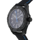 Tag Heuer Aquaracer Calibre 5 Black Nylon Strap Carbon Dial Watch for Men -  WBD218C.FC6447