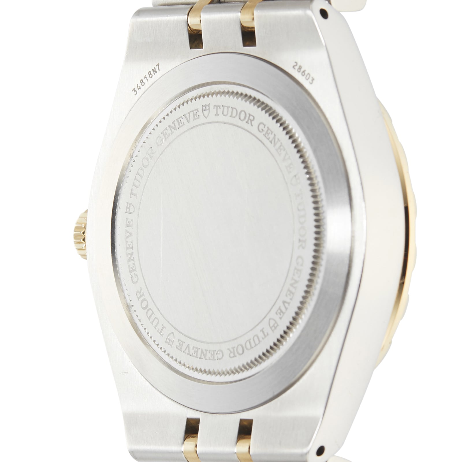 Tudor Royal Automatic Black Dial Two Tone Steel Strap Watch for Men - M28603-0003