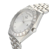 Tudor Royal Day Date Diamonds Automatic Silver Dial Silver Steel Strap Watch for Men - M28600-0002