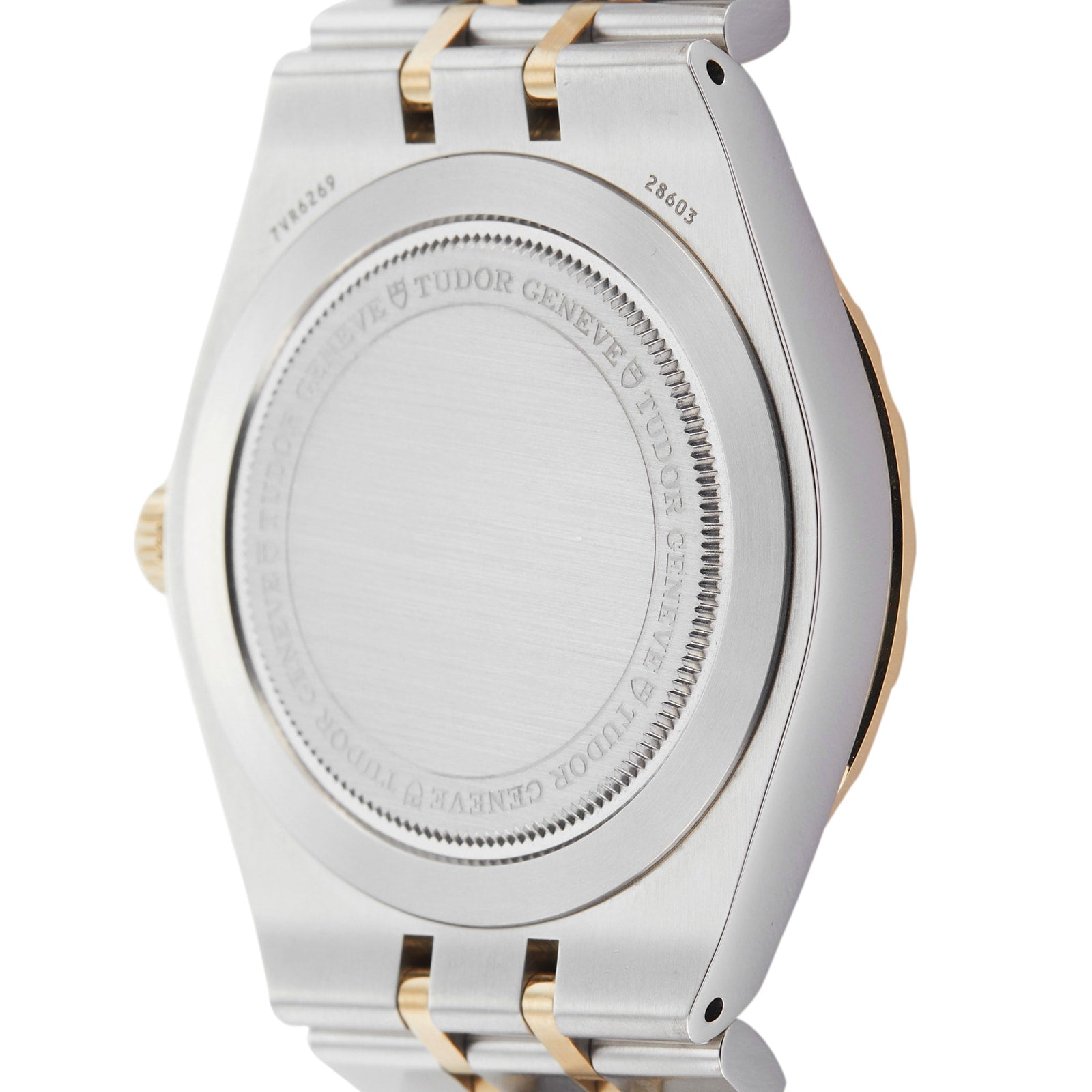 Tudor Royal Automatic Black Dial Two Tone Steel Strap Watch for Men - M28603-0003