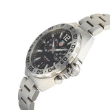 Tag Heuer Formula 1 Black Dial Silver Steel Strap Watch for Men - WAZ111A.BA0875