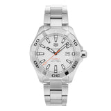 Tag Heuer Aquaracer White Dial Watch for Men - WAY2013.BA0927
