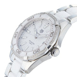 Tag Heuer Aquaracer Diamonds White Dial Two Tone Steel Strap Watch for Women - WAY131H.BA0914