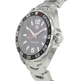 Tag Heuer Formula 1 Senna Limited Edition Black Dial Silver Steel Strap Watch for Men - WAZ1012.BA0883