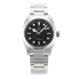 Tudor Black Bay Automatic Black Dial Silver Steel Strap Watch for Men - M79540-0001